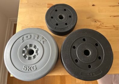 Weight plates 24kg total