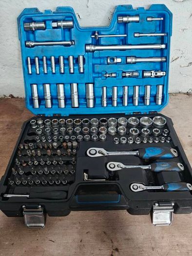 Draper Socket set 1/2 3/8 1/4 inch Set