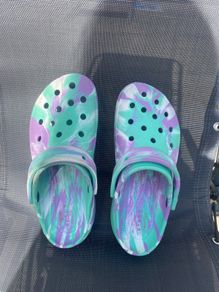 Used Iconic Crocs Comfort size W9 means UK 7