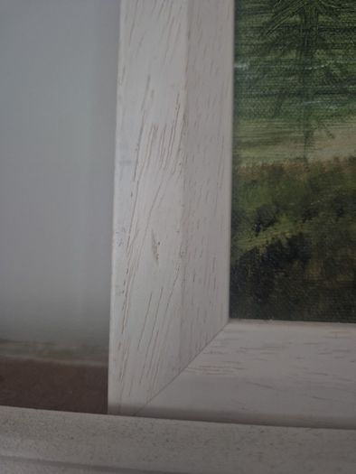 original oil painting by Mary A Lee landscape/peirce hickey skibbereen frame
