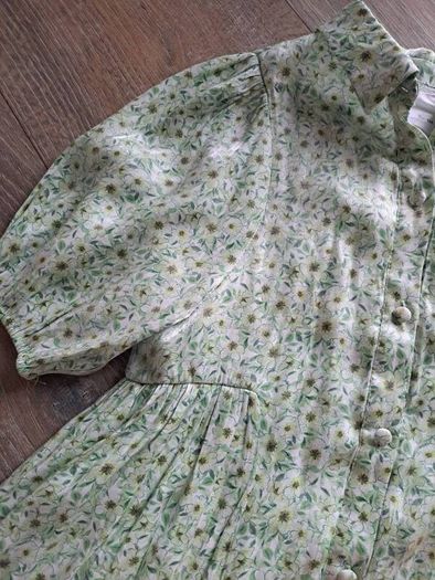 Zara girls flower dress 8-9