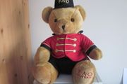 FAO Schwarz Plush Toy Soldier Teddy Bear 15inches
