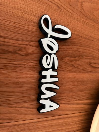 Custom 3D Name Signs