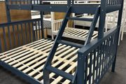 Triple bunk beds on special offer grey , navy ,white
