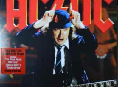 AC/DC OFFICIAL LIMITED edition triple red vinyl record live at the river plate original 2012 release still factory sealed