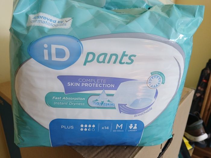 Disposable adult unisex pants
