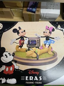 Disney 100 Eras Mickey Minnie Pluto Light-Up Musical Figurine