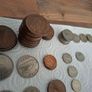 Nice jar of old Irish coins Image 7