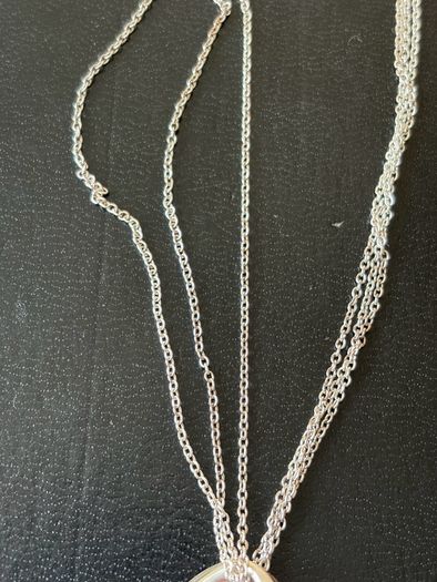 silver necklace