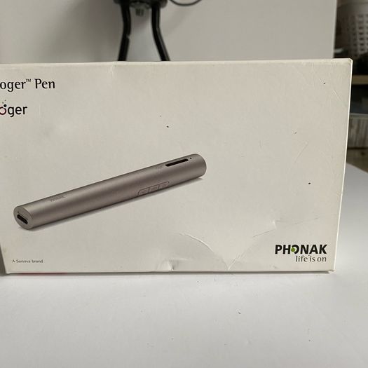 Phonak Roger Pen 1.1 Wireless Listening Device  with Dock, Charger & Cables