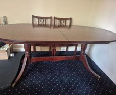 formal dining/living room table