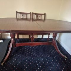 formal dining/living room table