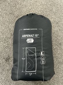 Sleeping bag - used once only