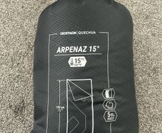 Sleeping bag - used once only