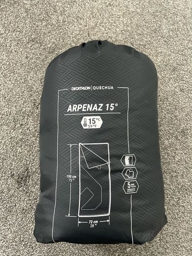 Sleeping bag - used once only