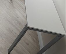 Desk with adjustable legs