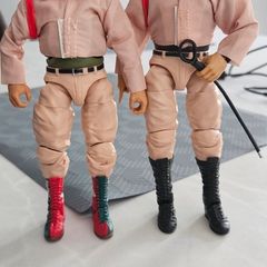 WWE WWF wrestling figures tag teams