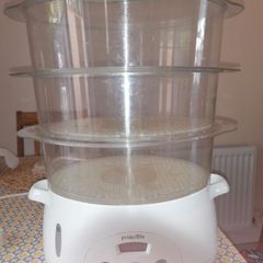 3-Compartment Food Steamer (Flexible Setup)