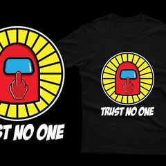 Trust no one Imposter among us t-shirt impostor t-shirt