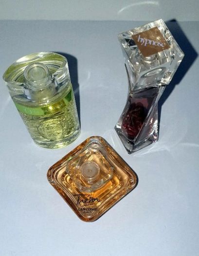 Trilogy of Classic Lancome Miniature Perfumes