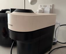 Nespresso Vertuo Coffee Machine with pods storage and leftover pods