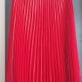 WHISTLES red satin pleated midi skirt - Sz 16 UK - Rrp 129 sterling Image 3