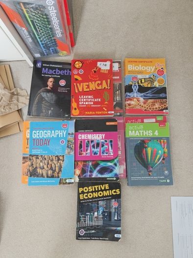 Leaving Certificate books from 2026