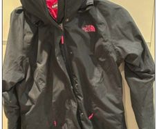North face double jacket