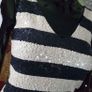 JCrew XXS Sequined Top Size 8, AV Image 3