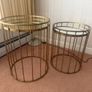 Gold Round Nest Tables Image 3