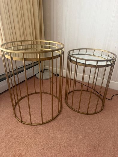 Gold Round Nest Tables