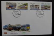 Ireland 2005.150th Anniversary of the Dublin-Belfast Railway.Stamps First Day Cover.FDC.