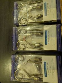 Very heavy curtain tie backs