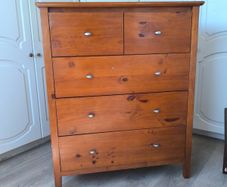 Solid Wood chest of drawers