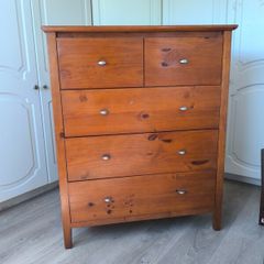 Solid Wood chest of drawers