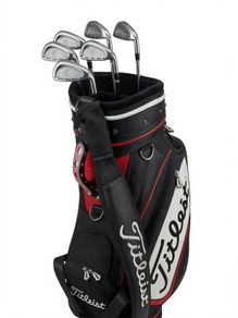 Cleveland Tour Action TA7 iron set and Titleist Tour Cart Bag