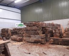 Kiln dried Irish timber / live edge planks