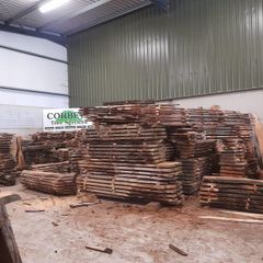 Kiln dried Irish timber / live edge planks