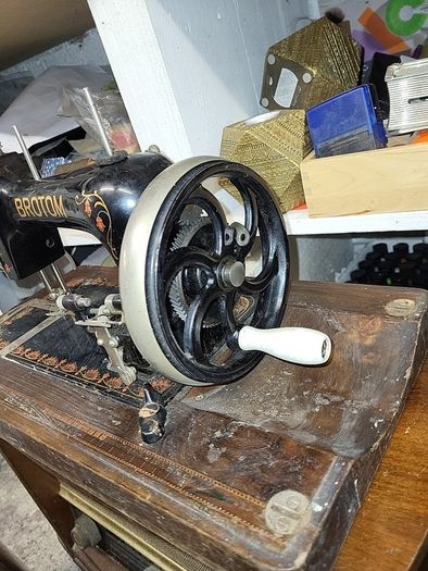 Antique sewing machine