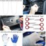 NEW SALE | Trim Removal Tool Kit, Car Panel/Door/Audio Removal Tool Set, Auto Clip Pliers/Fastener Terminal Remover Tool, Push Pin Bumper Retainer Clip, Plastic Pry Tool Set with Storage Bag Image 8
