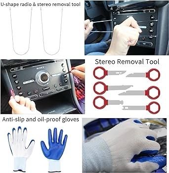 NEW SALE | Trim Removal Tool Kit, Car Panel/Door/Audio Removal Tool Set, Auto Clip Pliers/Fastener Terminal Remover Tool
