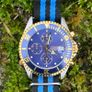 Vintage Citizen Quartz Sports Chronograph Watch Image 2