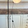 Black tall floor lamp Image 3