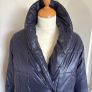 Carolyn Donnelly navy quilted coat size 10 Image 2