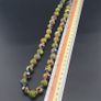 vintage venetian Style Gabri & MultiColor Glass Beads Necklace Image 8