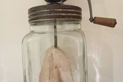 old butter churn