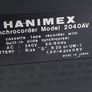 HANIMEX Synchrocorder Model 2040AV for parts or repair Image 7