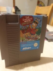 Nintendo  nes the simpsons