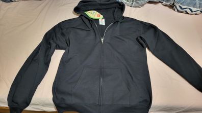 hanes black small hoodie