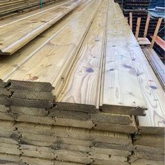 Tongue & Groove Timber Redwood